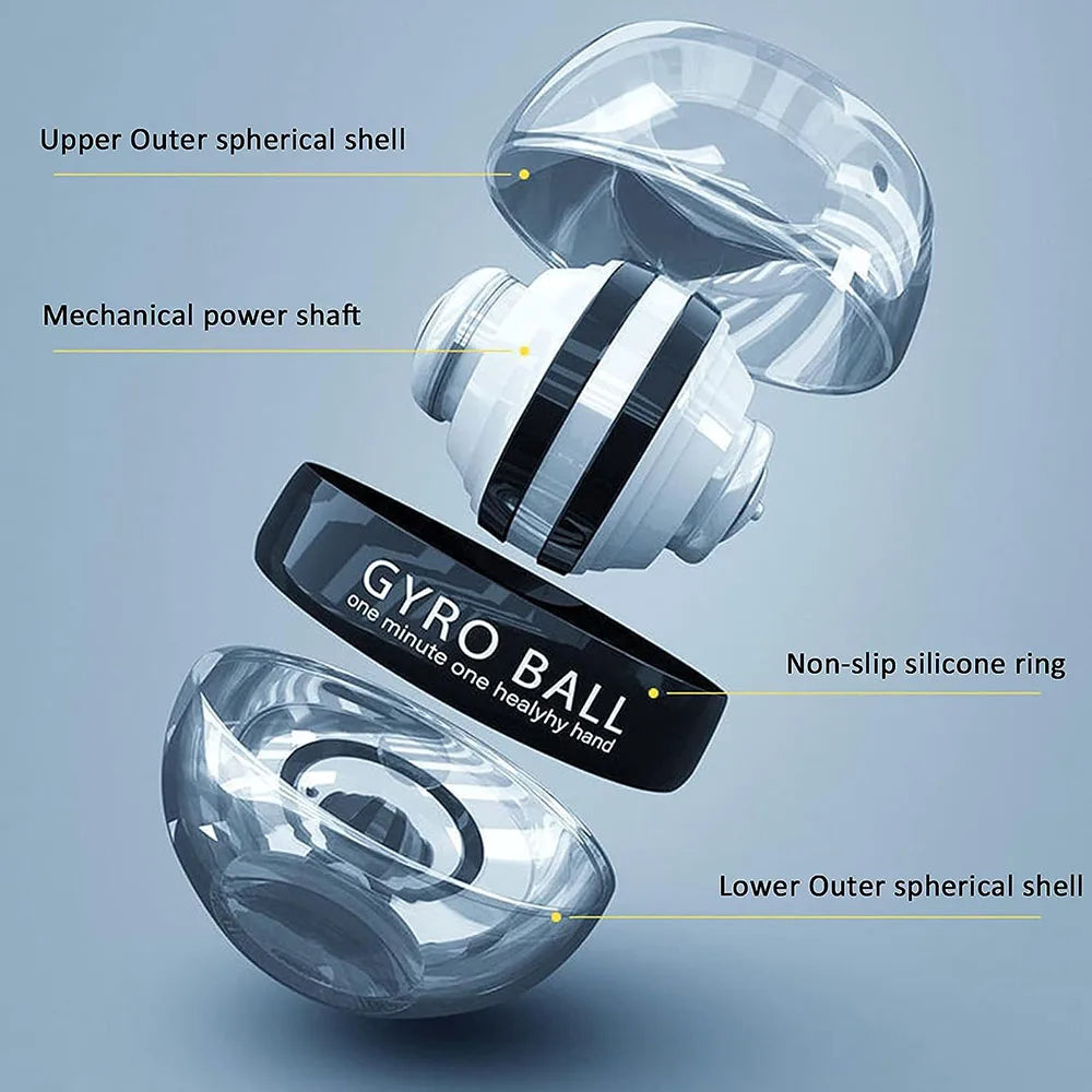 Self-Starting Wrist Gyro Ball